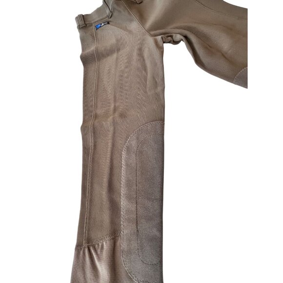 Irideon Riding Wear Medium Brown Equestrian Breeches Made In USA 86n - Picture 6 of 11